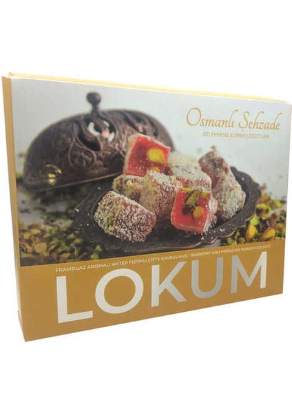 Frambuazlı Antep Fıstıklı Çifte Kavrulmuş 250 gr