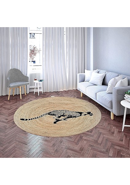 Nesa_Decor Çıta Figürlü Yüksek Kalite Baskı Halı & Dekoratif Halı
