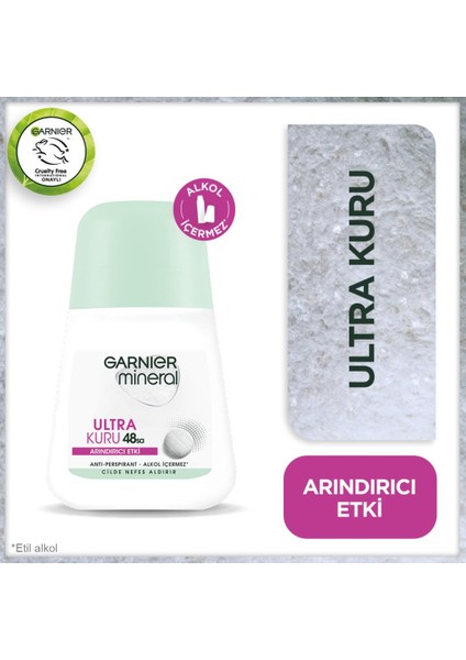 Mineral Ultra Kuru Roll-On Deodorant