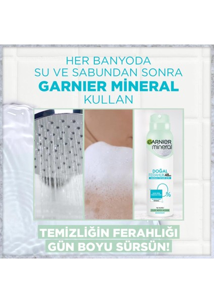 Mineral Doğal Ferahlık Sprey Deodorant