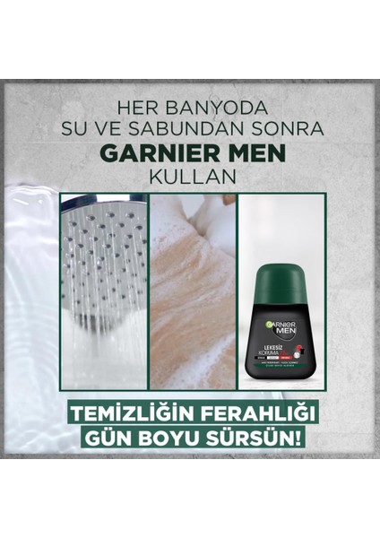 Garnier Men Lekesiz Koruma Roll On 50 ML