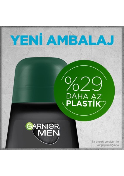 Garnier Men Saf ve Temiz Roll-On 50 ML