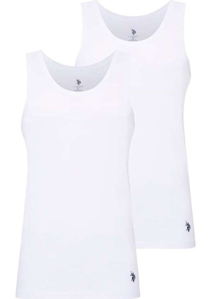 80441 Erkek 2'li Atlet-Beyaz Xxl - Beyaz