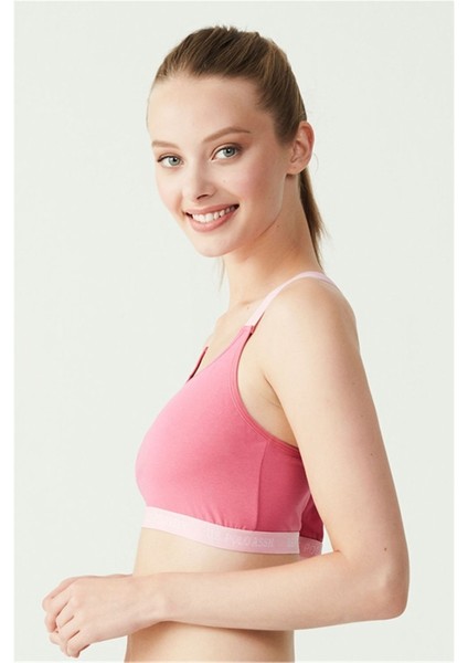 66117 Çapraz Askılı Büstiyer-Fuşya 42 - Fuşya fiyatları