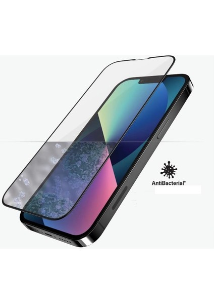 iPhone 14 Pro Max Uyumlu (14 Pro Max) Güçlü Kenarlı Tam Kaplama Ekran Koruyucu