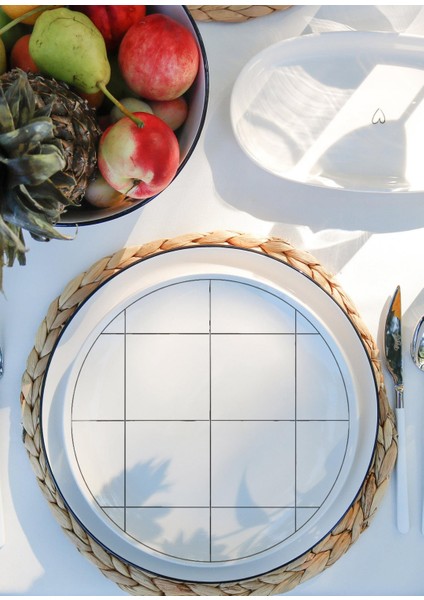 Daily Tunes Servis Tabağı 6 Lı Set - 26 cm