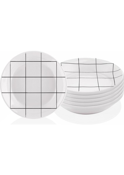 Daily Tunes Yemek Tabağı - 6lı Set 20 cm fiyatları