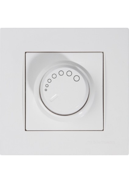Rita Beyaz Işıklı Dimmer 600W