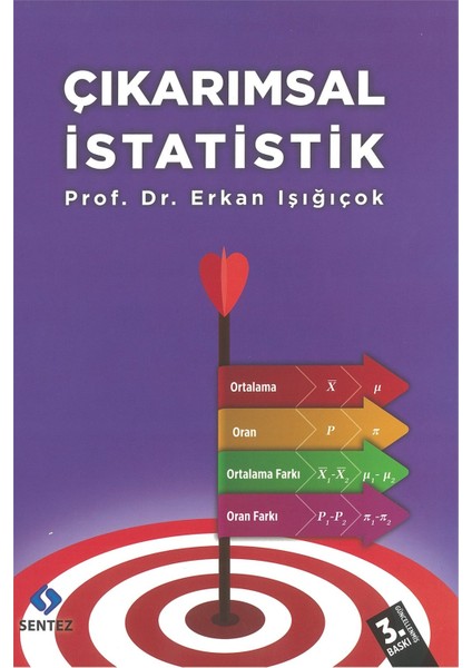 Sentez Yayıncılık Çıkarımsal Istatistik Erkan Işığıçok 3. Basım