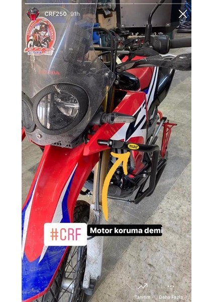 Crf 250 Rally Koruma Demiri 2017-2020 fiyatları