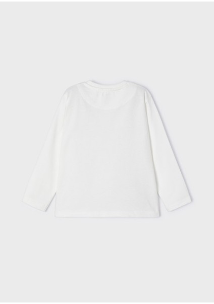 Erkek Çocuk Uzun Kol Tişört Krem 4002 fiyatları