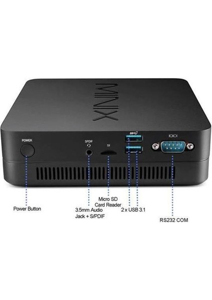 Mini Pc Intel Core I3-10110U 8/256 GB SSD Win 11 Pro Mınıx Ngc-3 Pro
