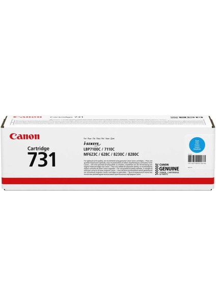 CRG-731/6271B002 Mavi Orijinal Toner