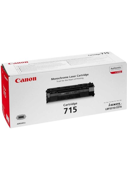 CRG-715/1975B002 Orijinal Toner