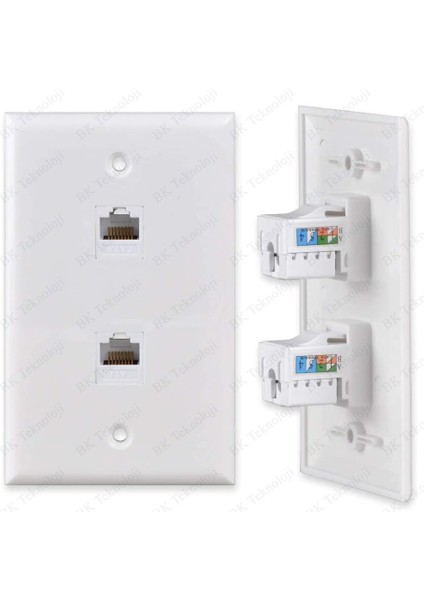 RJ45 CAT5E Keystone Jack Modül