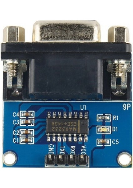 Roba MAX3232 Db9 RS232 Ttl Uart Çevirici Modül Seri Port Arduino 3.3V