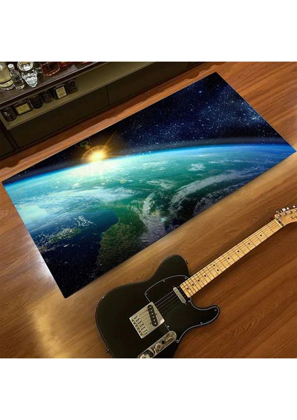 Nesa_Decor 3d Uydu Fotoğrafı Yüksek Baskı Halı & Dekoratif Halı & Genç Odası Halısı