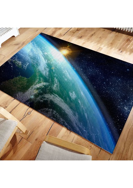 Nesa_Decor 3d Uydu Fotoğrafı Yüksek Baskı Halı & Dekoratif Halı & Genç Odası Halısı modelleri