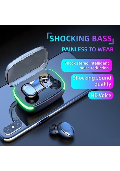 Y60 Işıklı Bluetoot Kulaklık Vrs. 5.1 Siyah fiyatları