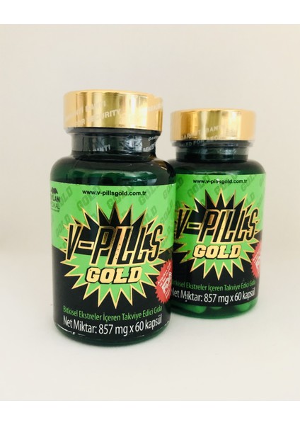 Vpills Gold Bitkisel 60 Kapsül 2kutu