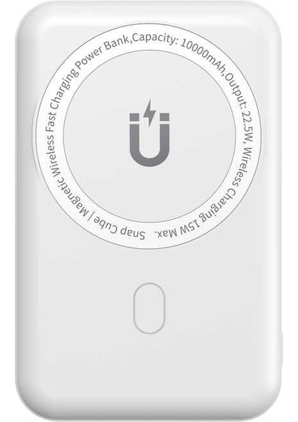 SC10000 10000 Mah Magsafe Powerbank 15W Kick Standlı Kablosuz Magnetik Hızlı Şarj Cihazı