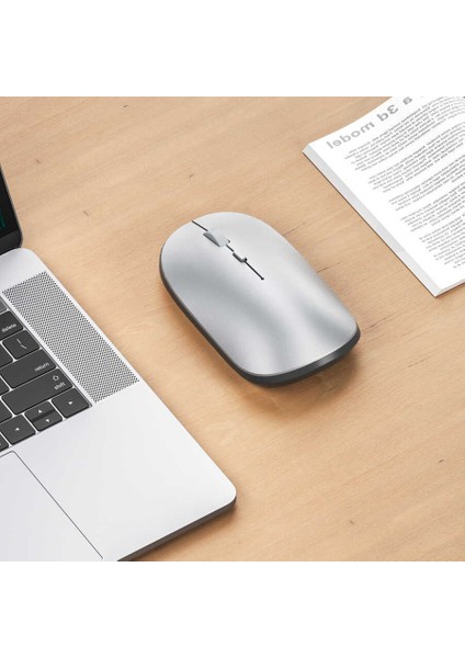 WM104 Wimice Lite Dual Magic Mouse - Bluetooth & Wireless - Kablosuz Tak & Çalıştır