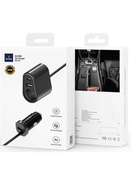 QC300 Araç Şarjı