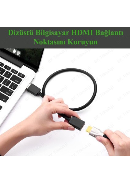 HDMI 1.4 Erkek-Dişi Kısa Uzatma Kablosu 3D Full Hd - 50CM fiyatları