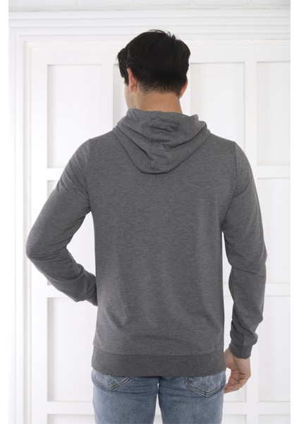 Escetic Spor Erkek G3 Melanj Cepli, Kapüşonlu Sweatshirt - 0949 indirimleri