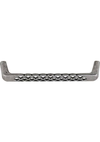 Kulp Antik Gümüş Dolap Çekmece Kulp 128 mm (Vida Dahil)