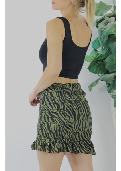 Kadın Micro Parçalı Crop Siyah fiyatları