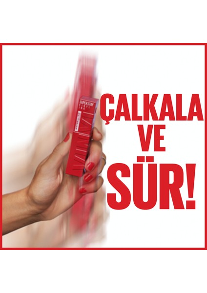Maybelline Mini Jel Göz Kalemli Vinyl Ink Likit Parlak Ruj Seti - 30 Unrivaled fırsatları