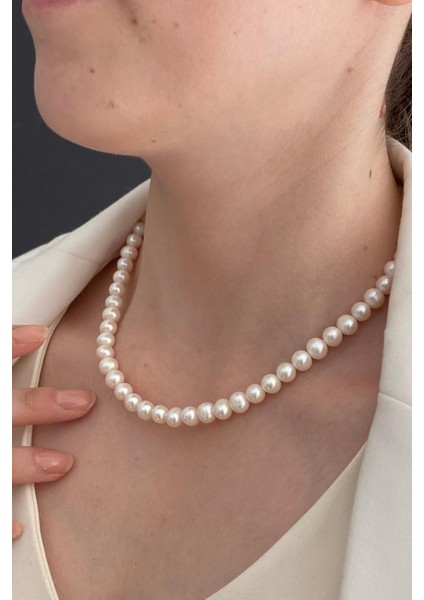 BIRINCI1926 925 Ayar Gümüş Kadın Sıralı Inci Kolye Bileklik Küpe Set fırsatları