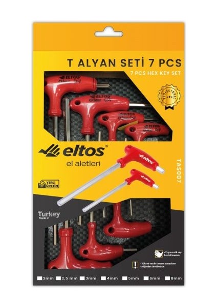 T Alyan Seti 7 Prç