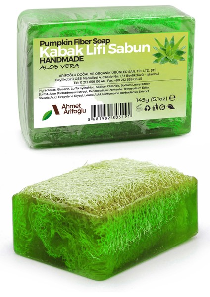 Aloe Vera Kabak Lifi Sabunu 145 G