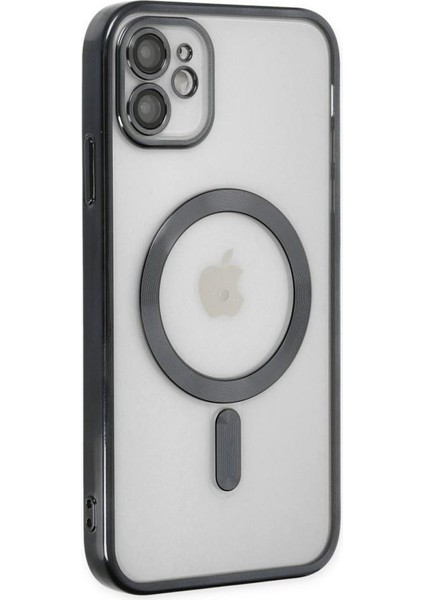 Apple iPhone 11 Kılıf Magsafe Kamera Lensli Korumalı Şeffaf Silikon Kapak fiyatları
