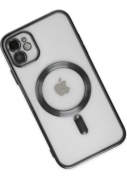 Apple iPhone 11 Kılıf Magsafe Kamera Lensli Korumalı Şeffaf Silikon Kapak fırsatları