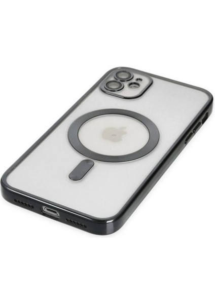 Apple iPhone 11 Kılıf Magsafe Kamera Lensli Korumalı Şeffaf Silikon Kapak indirimleri