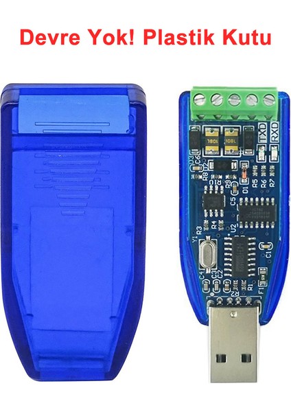 Roba Plastik USB RS485 Devre Kutusu Şeffaf Elektronik Proje Ürün RS232 RS485 Shell Voltmetre Ampermetre