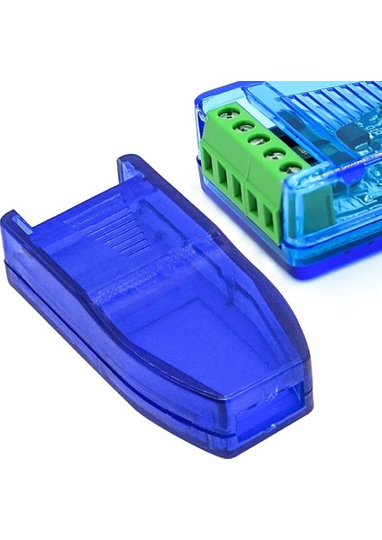 Roba Plastik USB RS485 Devre Kutusu Şeffaf Elektronik Proje Ürün RS232 RS485 Shell Voltmetre Ampermetre