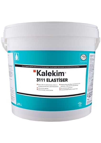 Elastiser - Akrılık Su Yalıtım Malzemesı 20 kg 3111