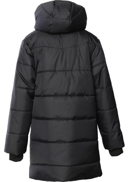 Hmlcason Zıp Coat Siyah Çocuk Parka 940170-2001