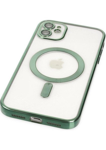 Apple iPhone 11 Kılıf Magsafe Kamera Lensli Korumalı Şeffaf Silikon Kapak indirimleri