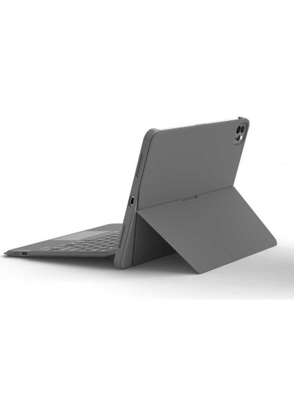 Apple iPad Air 10.9 2020 (4.nesil) Wiwu Combo LED Işıklı Magnetik Standlı Klavyeli Kılıf