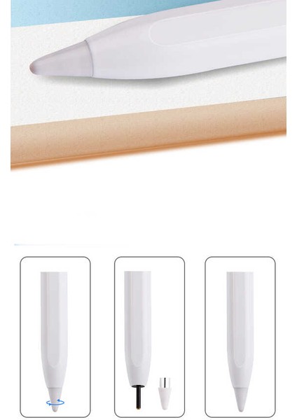 Go Des GD-P1207 Tüm Cihazlar ile Uyumlu Sensitive Stylus Pencil Kapasitif Dokunmatik Kalem