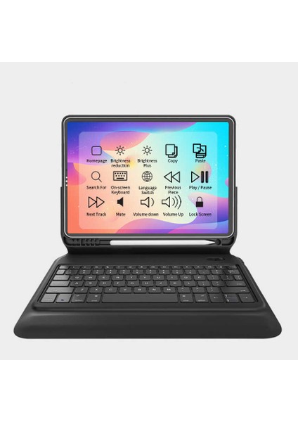 Apple iPad Pro 11 Wiwu Keyboard Folio Kablosuz Klavyeli Kılıf