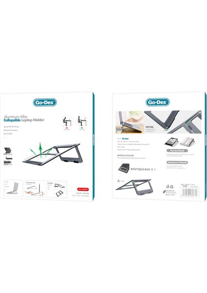 Go Des GD-HD887 Laptop Standı