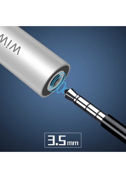 ST03 Lightning 3.5 mm Aux Kulaklık ve Şarj Dönüştürücü Ses Adaptörü