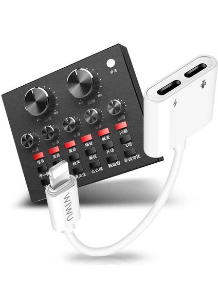 LT01 Plus Lightning Ses Dönüştürücü Aux Adaptör