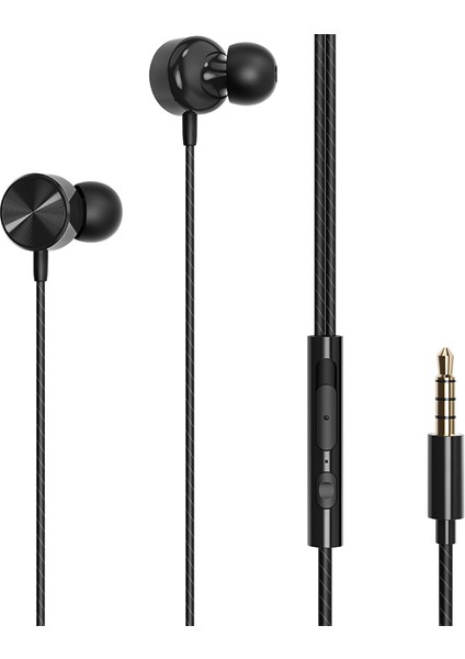 Earbuds 102 3.5 mm Kablolu Kulak Içi Kulaklık Mikrofonlu Kumandalı